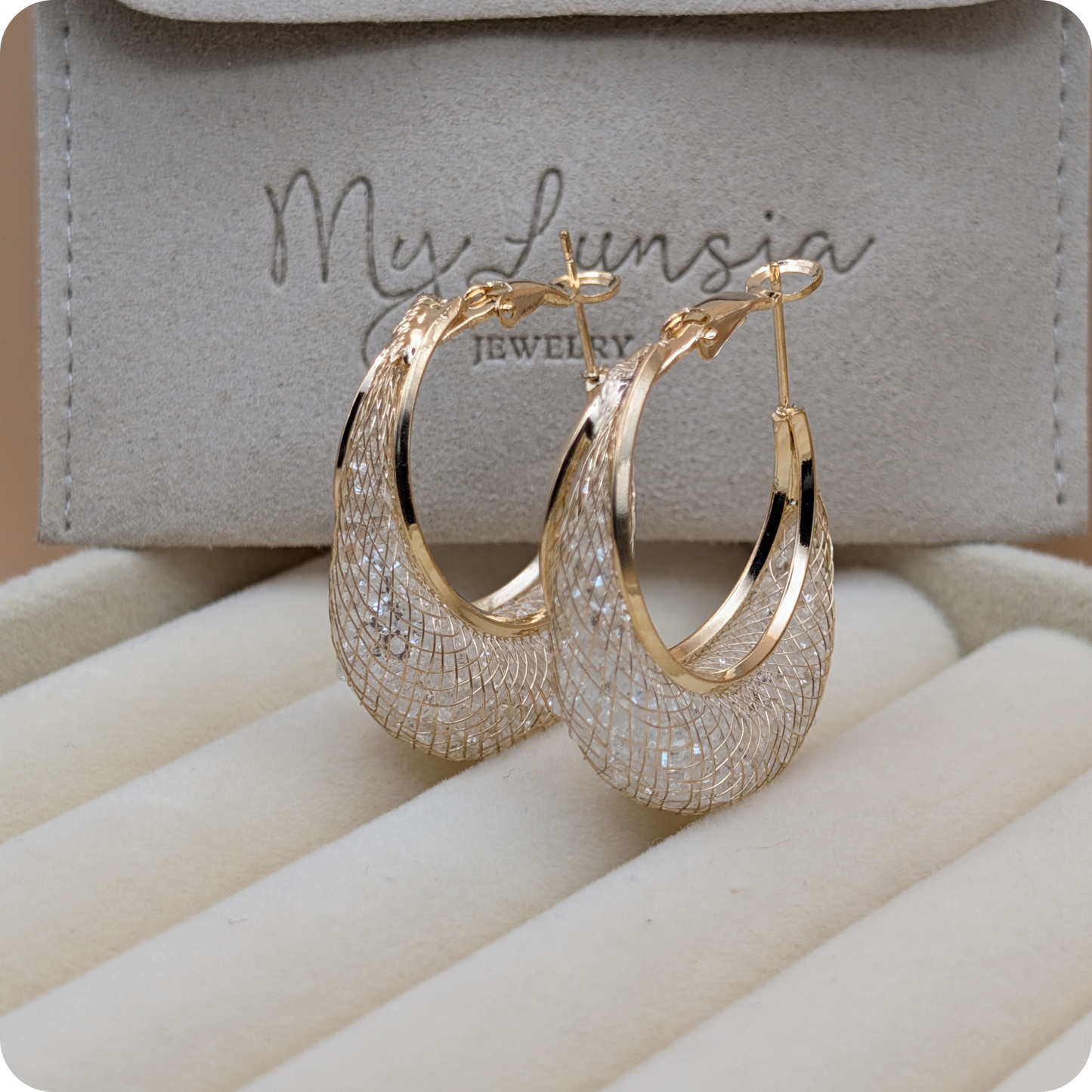 14k Gold Plated Gala Earrings